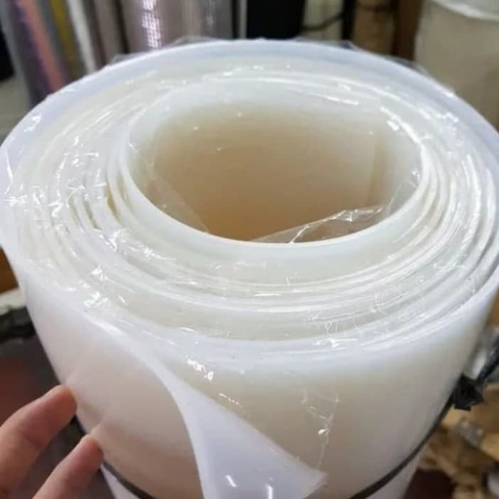 RUBBER SHEET SILIKON PUTIH